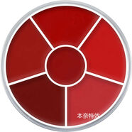 KRYOLAN德國面具歌劇魅影6色口紅盤唇膏水凝潤澤唇彩30g F盤