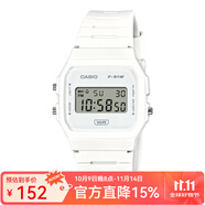 卡西歐手表 時(shí)尚簡(jiǎn)約復(fù)古小方塊 潮流運(yùn)動(dòng)百搭電子表學(xué)生表考試表 F-91WB-7A新到