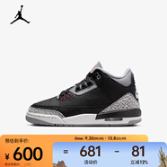 耐克（NIKE）AIR JORDAN 3 RETRO AJ3 運動鞋 DM0967-010 35.5