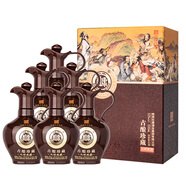 白水杜康古釀?wù)洳卮髱煹洳?52度 濃香型白酒 500ml*6瓶 整箱裝（含禮袋）