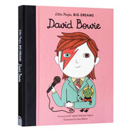 小人物大夢(mèng)想：大衛·鮑伊 Little People Big Dreams David Bowie 兒童英語(yǔ)啟蒙勵志讀物名人傳記 繪本圖畫(huà)書(shū) 英文進(jìn)口原版