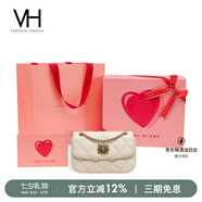 VANESSA HOGAN VH女包茵然軟包系列太陽神斜挎包菱格鏈條腋下單肩包包七夕禮物