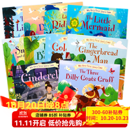 童話故事繪本10冊(cè)My Very First Story Time 英文原版繪本 The Ugly Duckling丑小鴨Cinderella灰姑娘 兒童英語(yǔ)啟蒙認(rèn)知圖畫(huà)書(shū)平裝 童話故事繪本10冊(cè)