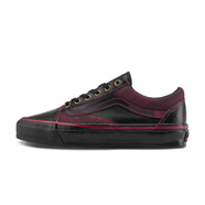 萬斯（VANS） Tania Premium LX Old Skool Leather朋克風板鞋 深紅色 34.5  鞋內長21.5cm