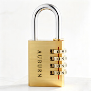 奧本黃銅密碼掛鎖行李箱鎖宿舍柜子鎖健身房迷你密碼防水鎖頭384