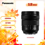 松下24-60mm F2.8全畫(huà)幅微單相機標準變焦鏡頭（Panasonic）（S-E2460GK）L卡口 風(fēng)景 肖像 特寫(xiě)