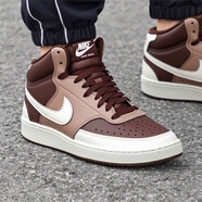 耐克（NIKE）中高幫板鞋男鞋2025冬季新款COURT VISION簡(jiǎn)版AJ休閑鞋運動(dòng)鞋 DN3577-200巴洛克棕/貂棕 42