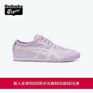 Onitsuka Tiger鬼塚虎MEXICO 66? SLIP-ON秋冬一腳蹬休閑鞋 淺紫色 41.5