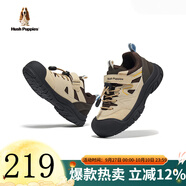 暇步士（Hush Puppies）童鞋兒童運(yùn)動(dòng)鞋春秋新款男童戶(hù)外登山軟底女童親子中大童休閑鞋子 HP5605016棕色 38