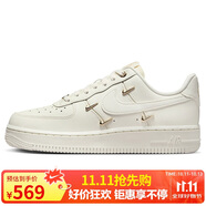 耐克NIKE板鞋女空軍一號 AIR FORCE 1運動(dòng)鞋FV3654-111帆白40.5
