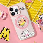 洛克（Rock）適用蘋果17手機殼iPhone16ProMax磁吸保護套15Pro潮牌硅膠蠟筆小新ip聯(lián)名殼14max個性可愛新款防摔 【告白情書】IML工藝抗污不掉色Magsafe6 iPhone 