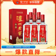 瀘州老窖 特曲 老字號 濃香型白酒 52度  375ml*6瓶 整箱裝 【送禮禮品】