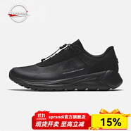SprandiSprandi斯潘迪吉他系列運(yùn)動(dòng)鞋丨輕便透氣運(yùn)動(dòng)鞋男潮流緩震休閑鞋 黑-1 40
