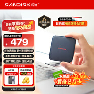 閃迪（SanDisk）ELE?1TB 移動(dòng)固態(tài)硬盤(pán)（PSSD）西數 元素 type-c接口 小巧便攜 手機直連筆記本兩用外接 辦公存儲