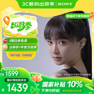 索尼（SONY）WF-1000XM5【政府補貼】真無(wú)線(xiàn)藍牙降噪耳機 新一代降噪豆 智能AI 藍牙5.3 鉑金銀  中秋送禮