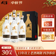武陵酒 【商務(wù)送禮】琥珀升級(jí)版 53度醬香型白酒  純糧釀造 宴請(qǐng)收藏 53度 1000mL 6瓶 （整箱裝）