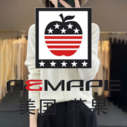 AEMAPE高檔羊毛針織開衫女2025年秋季新款休閑毛衣POLO領短外套時尚精致 純潔白 M