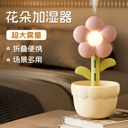 簡(jiǎn)藝飾家加濕器小型桌面辦公室家用宿舍迷你便攜小型床頭加濕器充電款