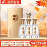 今世緣 國緣對(duì)開 濃香型白酒 52度 500ml*4瓶 整箱裝 