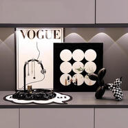 赟婭入戶(hù)玄關(guān)鑰匙收納擺件輕奢高檔客廳裝飾畫(huà)進(jìn)門(mén)口鞋柜精致簡(jiǎn)約家居 玄關(guān)裝飾組合【五件套C】