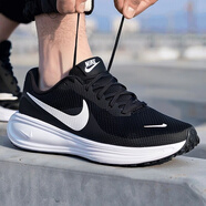 耐克（NIKE）跑鞋男鞋 2025秋季新款透氣網(wǎng)面運(yùn)動(dòng)鞋低幫休閑鞋減震耐磨跑步鞋 經(jīng)典黑白款【主推款】 /曬圖-10 41 (內(nèi)長(zhǎng)260mm)