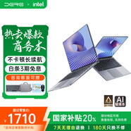 戴睿（dere）云翼系列 國(guó)家補(bǔ)貼筆記本電腦 15.6英寸高性能商務(wù)辦公旗艦輕薄本 大學(xué)生游戲娛樂(lè)手提本16G 512G