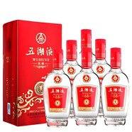 五糧液股份 濃香型白酒 純糧固態(tài)酒 宴請送禮 52度 500mL 6瓶 五湖液佳釀 年份酒