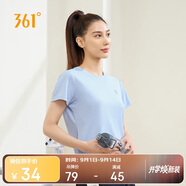 361°短袖女潮流t恤女士夏季新款速干衣運(yùn)動(dòng)跑步瑜伽服662424126H-2