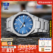 卡西歐（CASIO）商務(wù)休閑日韓手表男士太陽(yáng)能鬧鐘防水鋼帶皮帶石英腕表送男友禮物 EFR-S108D-2A機械商務(wù)風(fēng)