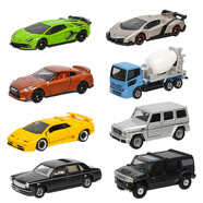 蘭達tomica合金跑車(chē)模型仿真小汽車(chē)GTR蘭博基尼奔馳布加迪玩具 Toyota 跑車(chē)套組