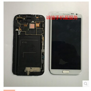 三星智家適配note2三星N7100 7102 N7105 N7108 N7108D  N719屏幕總成液晶拆機 N7108屏幕總成帶隔板灰黑 屏幕