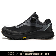 凱樂(lè )石（KAILAS）括蒼BOA登山防滑透氣低幫跑山徒步鞋男款墨黑 墨黑 43