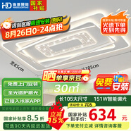 HD 全光譜LED智能AI語音吸頂燈 大客廳臥室餐廳全屋燈具【包安裝】