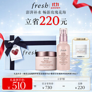 Fresh馥蕾詩大馬士革玫瑰保濕套裝(噴霧100ml+面霜50ml) 生日禮物女男