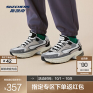 斯凱奇（Skechers）男士老爹鞋183214 灰色/GRY 女款 40