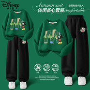 迪士尼（Disney）童裝潮酷帥氣男童套裝2025秋季新款時(shí)尚百搭兒童秋裝男孩運動(dòng)衣服