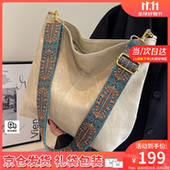 viney包包女包品牌斜挎包輕奢單肩托特包生日禮物送女友老婆 【米白色】實(shí)用高級(jí)感女生洋氣大包 時(shí)尚休閑大容量通勤手提包