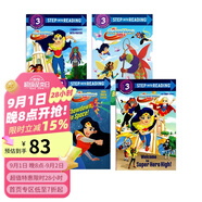 英文原版 Wild Kratts 動(dòng)物兄弟 PBS教育科幻科幻動(dòng)畫(huà)版 Step into Reading 美國蘭登經(jīng)典分級讀物 綠山墻 L3 神奇女俠 綠山墻圖書(shū)