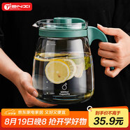 天喜涼水壺大容量玻璃冷水壺花茶杯家用茶水泡茶壺2300ml老師禮物