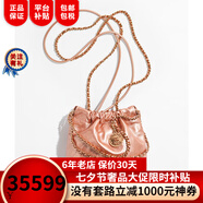 香奈兒（Chanel）女包22 手袋金屬質(zhì)感小牛皮20 × 19 × 6 cm單肩包奢侈品潮牌 紅銅色AS3980 B10691 NN728