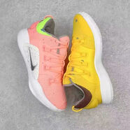 AJNIKERAIR NIKE滅世純原HD2018籃球鞋實(shí)戰氣墊運動(dòng)鞋緩震低幫派大星毒液 滅世純原-黃粉鴛鴦 42.5