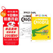 點讀版 羅爾德達爾英文原版Level 1- The Enormous Crocodile 巨大的鱷魚（繪本+練習冊）進口原版分級閱讀繪本 藍思值490L
