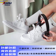 耐克潮Air Jordan aj1板鞋男女情侶新款低幫休閑運(yùn)動(dòng)籃球鞋休閑鞋 DV0990-111白色 35.5