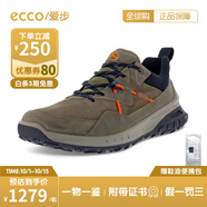 愛步（ECCO）戶外運動男鞋舒適防滑透氣復古休閑運動鞋 奧途824264香港現(xiàn)貨 824264-55894 40
