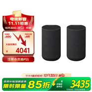 索尼（SONY）SA-RS5 真無線后環(huán)繞音箱 2.0.2聲道 回音壁 家庭影院 適配A9000 A8000 A3000