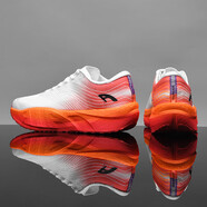 里奇.喬丹   RICKY JORDAN赤兔9pro碳板跑鞋秋冬季新款透氣超輕舒適運動(dòng)鞋專(zhuān)業(yè)競速跑步鞋 C202六代-白紅 37 (235mm)