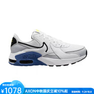 耐克（NIKE）耐克 Air Max Excee男子跑鞋運(yùn)動(dòng)鞋休閑鞋泡沫底輕便耐磨舒適復(fù)古 WHITE BLACK ROYAL BLUE 49.5 碼=US15
