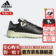 阿迪達(dá)斯 （adidas）高爾夫球鞋男士REBELCROSS無釘新款golf舒適休閑運(yùn)動(dòng)鞋 GV9772 一號(hào)黑/黃 綠/棕色 無釘 43 （UK8.5）