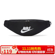 耐克（NIKE）男女腰包 單肩包斜挎包胸包休閑包DB0490-010 黑