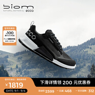愛(ài)步（ECCO）BIOM 2.1運(yùn)動(dòng)鞋男 休閑男鞋透氣跑步鞋 健步山地823814 HL 黑色/磁石灰/黑色82381460568 40